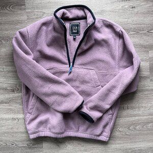 GAP Arctic Fleece Half Zip Pullover Size S/M